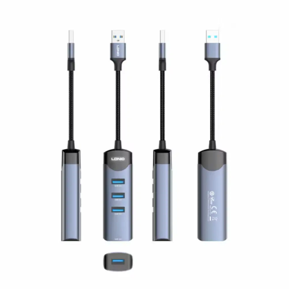 LDNIO DS-134U USB 3.0 Docking Station for Laptops and PCs