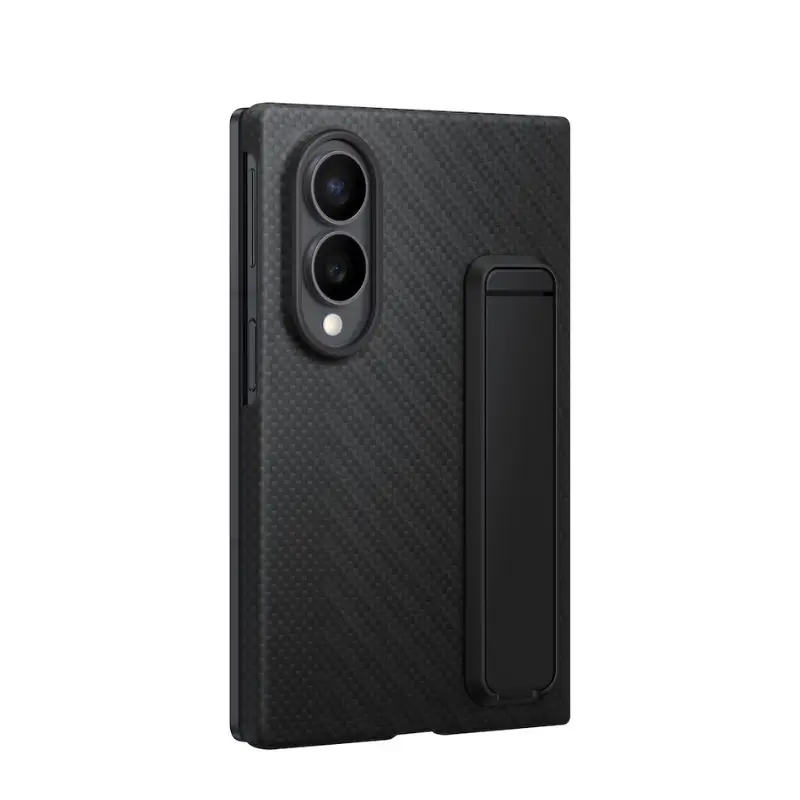 Samsung Galaxy Z Fold 8 Carbon Standing Case with Kickstand and Screen Protection Kit Samsung Galaxy Z Fold 8 Carbon Standing Case with Kickstand and Screen Protection Kit