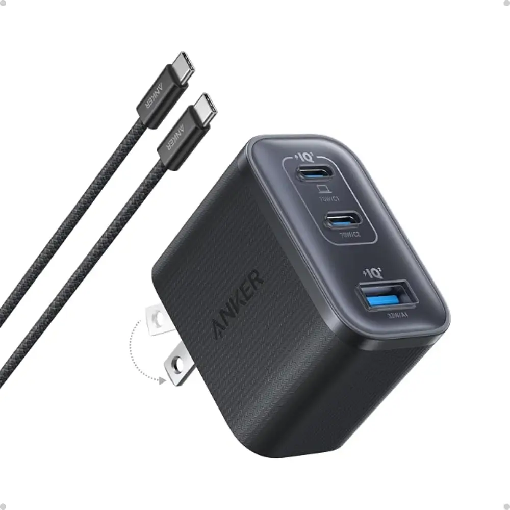 Anker Nano Charger (70W, 3 Ports) Anker Nano Charger (70W, 3 Ports)
