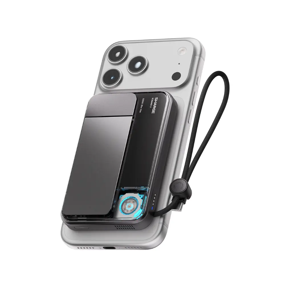 Sharge ICEMAG 3 World’s First Qi2 25W Wireless Power Bank