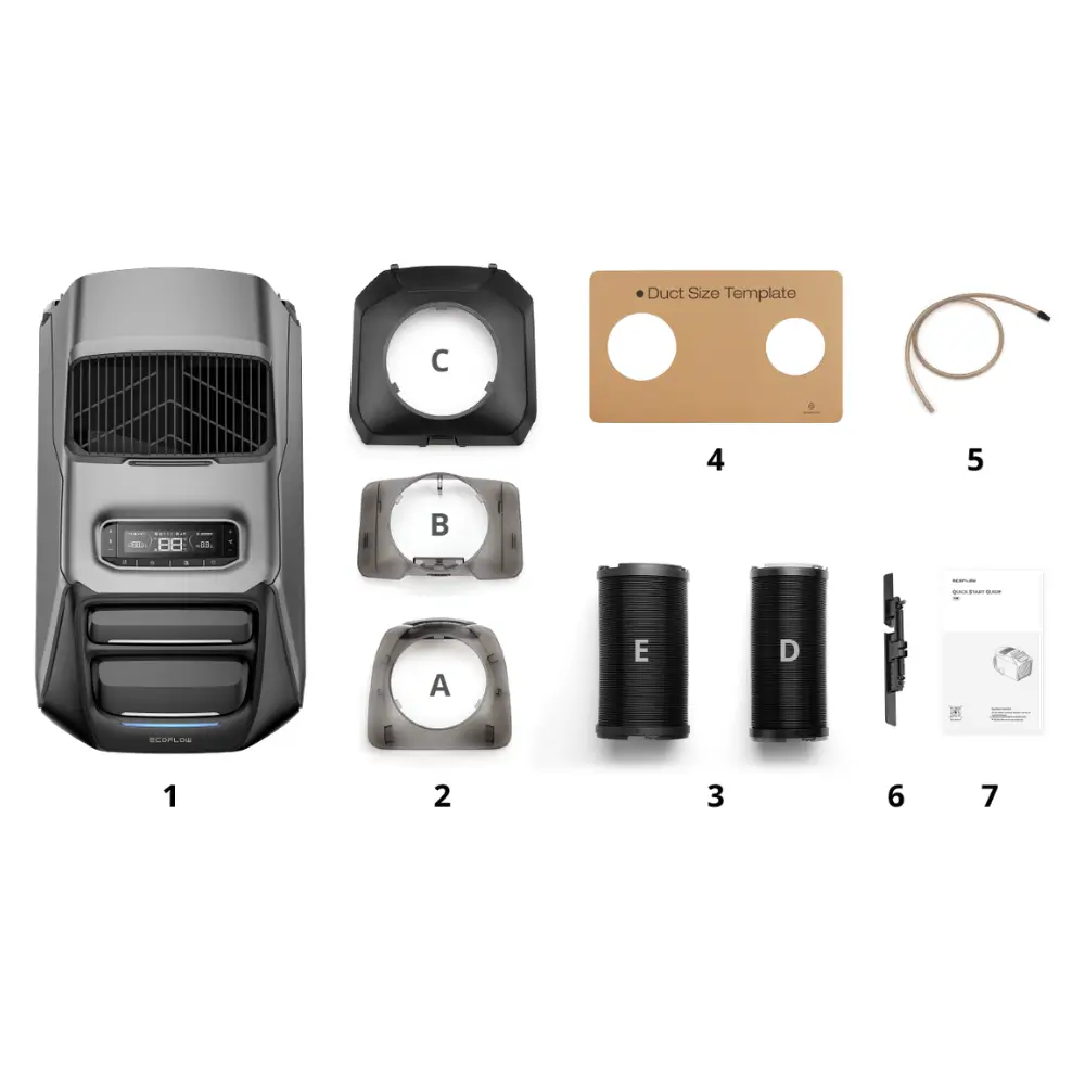  EcoFlow WAVE 3 Portable Air Conditioner Cooling & Heating