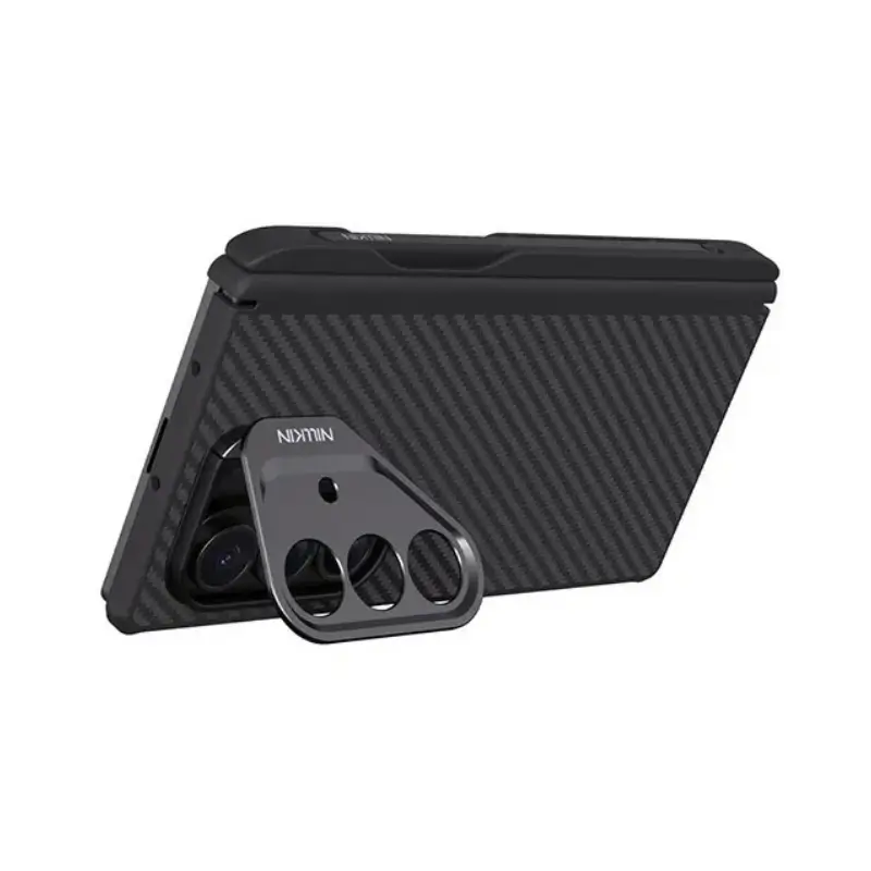 NILLKIN CarboProp Magnetic Case for Galaxy Z Fold 7 with Kickstand & S Pen Holder