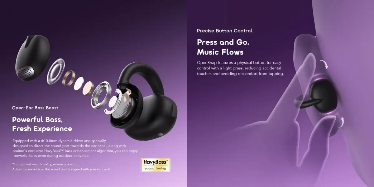 oraimo-opensnap-earphones-worn-outdoors.webp