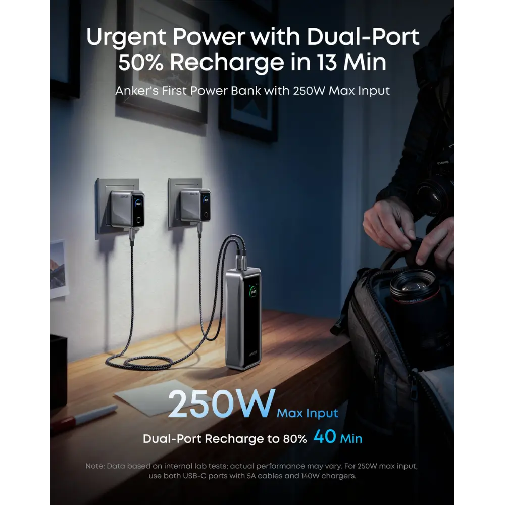 Anker Prime A110A 26000mAh 300W Fast Charging Power Bank Anker Prime A110A 26000mAh 300W Fast Charging Power Bank