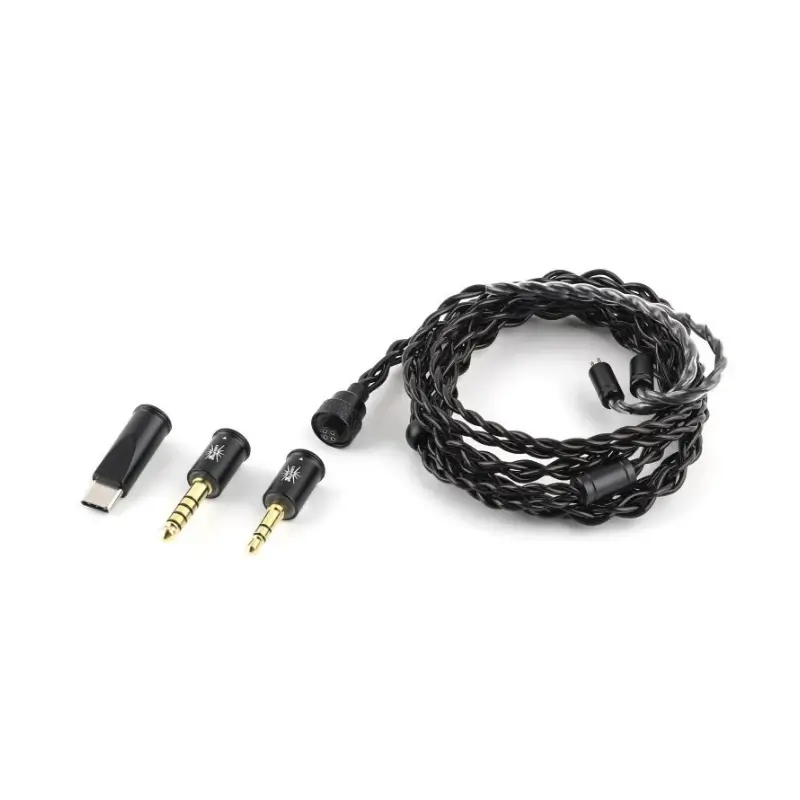 Kiwi Ears x B_Media Terras IEM Upgrade Cable, 4N Copper Kiwi Ears x B_Media Terras IEM Upgrade Cable, 4N Copper