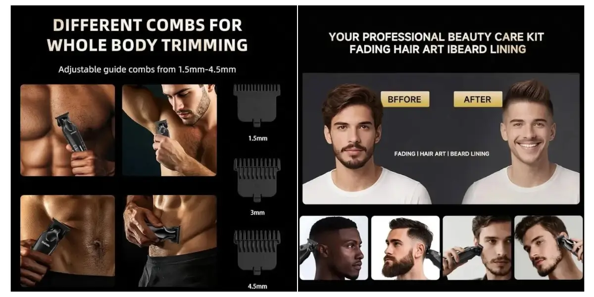 Enchen Sharp 6 Electric Hair Trimmer with USB-C Charging