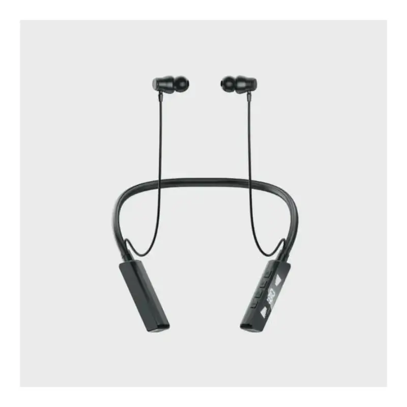 Valdus VS-50 ENC Bluetooth neckband earphones front view Valdus VS-50 ENC Bluetooth neckband earphones front view