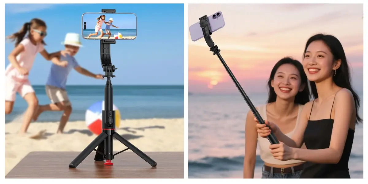 ACEFAST E42 Bluetooth Selfie Stick with Compact Tripod ACEFAST E42 Bluetooth Selfie Stick with Compact Tripod
