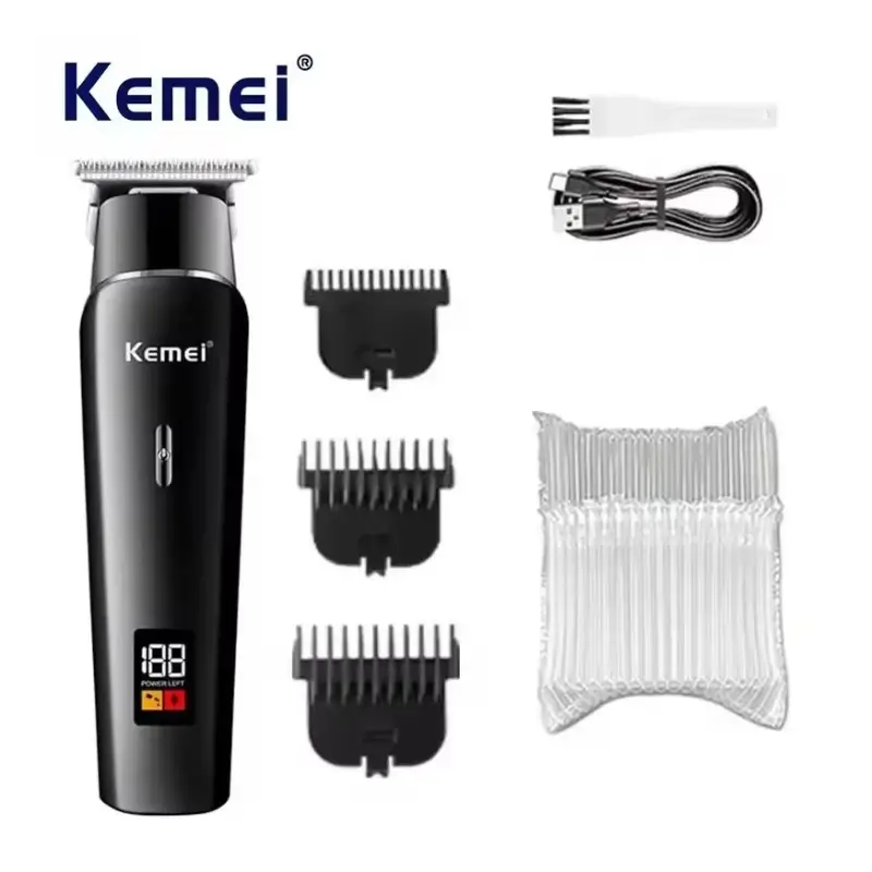 Kemei KM-1113 hair trimmer machine front view Kemei KM-1113 hair trimmer machine front view