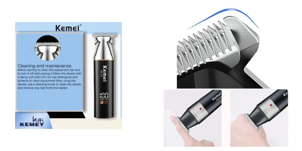 Kemei KM-779 Professional Rechargeable Hair Clipper Kemei KM-779 Professional Rechargeable Hair Clipper