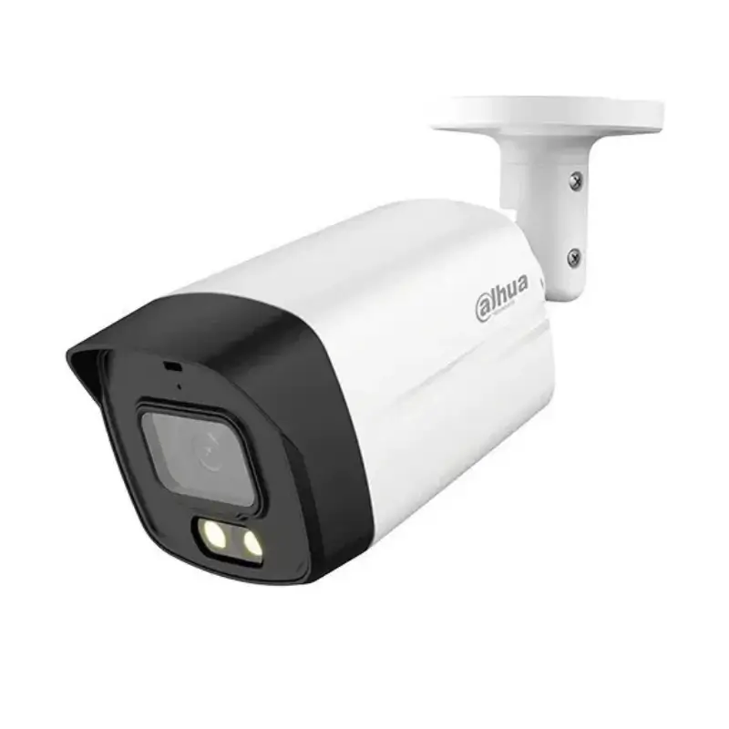 Close-up of Dahua bullet camera IR night vision lens Close-up of Dahua bullet camera IR night vision lens