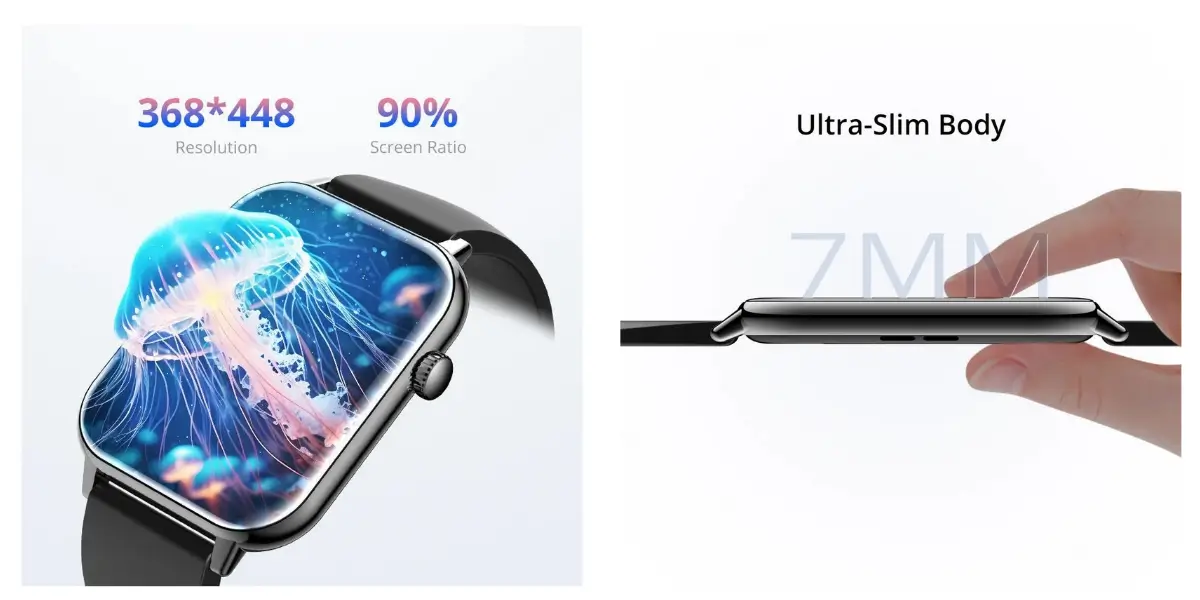 COLMI C28 AMOLED Bluetooth Calling Smartwatch COLMI C28 AMOLED Bluetooth Calling Smartwatch