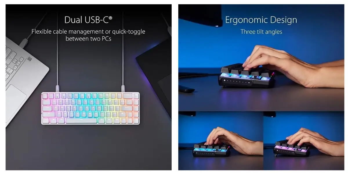 ASUS ROG Falchion Ace M602 Mechanical Gaming Keyboard