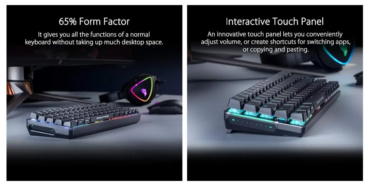 ASUS ROG Falchion NX Wireless Gaming Keyboard - image 2 ASUS ROG Falchion NX Wireless Gaming Keyboard - image 2