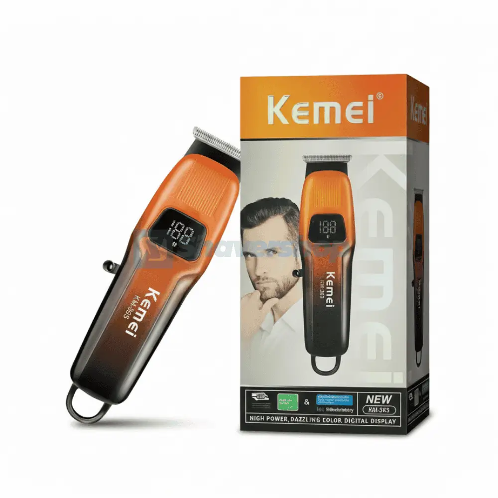 Kemei KM-263 hair trimmer with LCD display Kemei KM-263 hair trimmer with LCD display