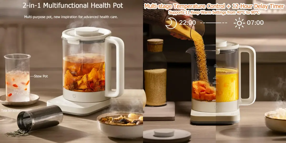 Xiaomi Mijia Health Pot S2 Multifunctional Electric Kettle - image 2