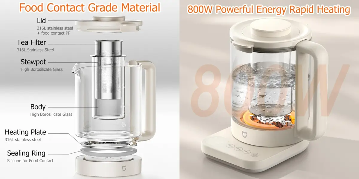 Xiaomi Mijia Health Pot S2 Multifunctional Electric Kettle