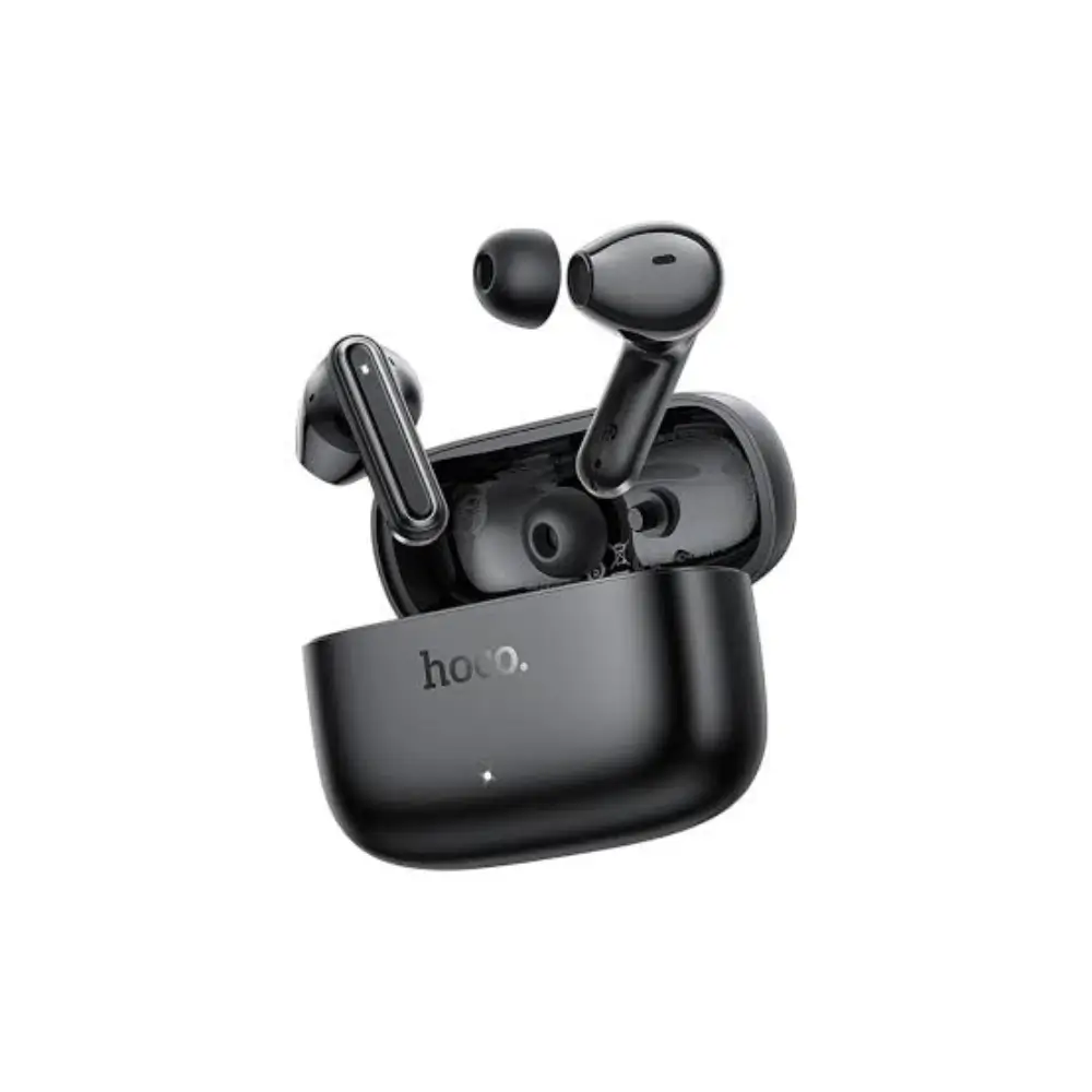 Close-up of HOCO EQ32 Astute earbud design Close-up of HOCO EQ32 Astute earbud design
