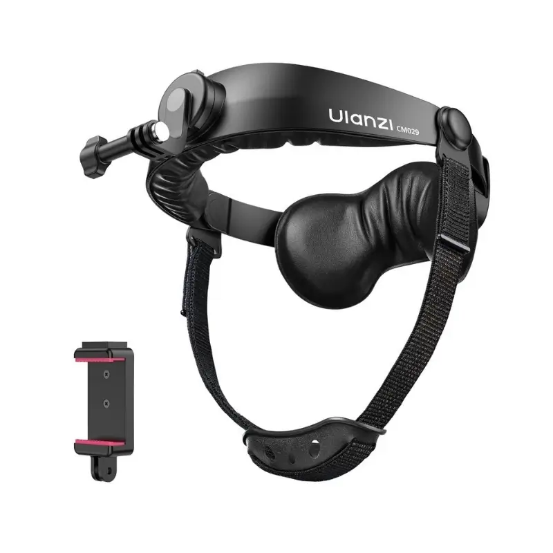 Adjustable nylon strap on Ulanzi HERO 01 head mount Adjustable nylon strap on Ulanzi HERO 01 head mount