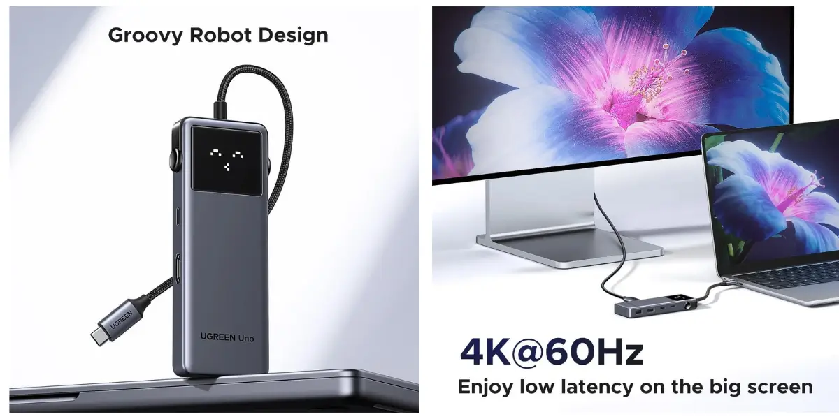 UGREEN Uno 6-in-1 USB-C Hub with 100W PD Fast Charging - image 2
