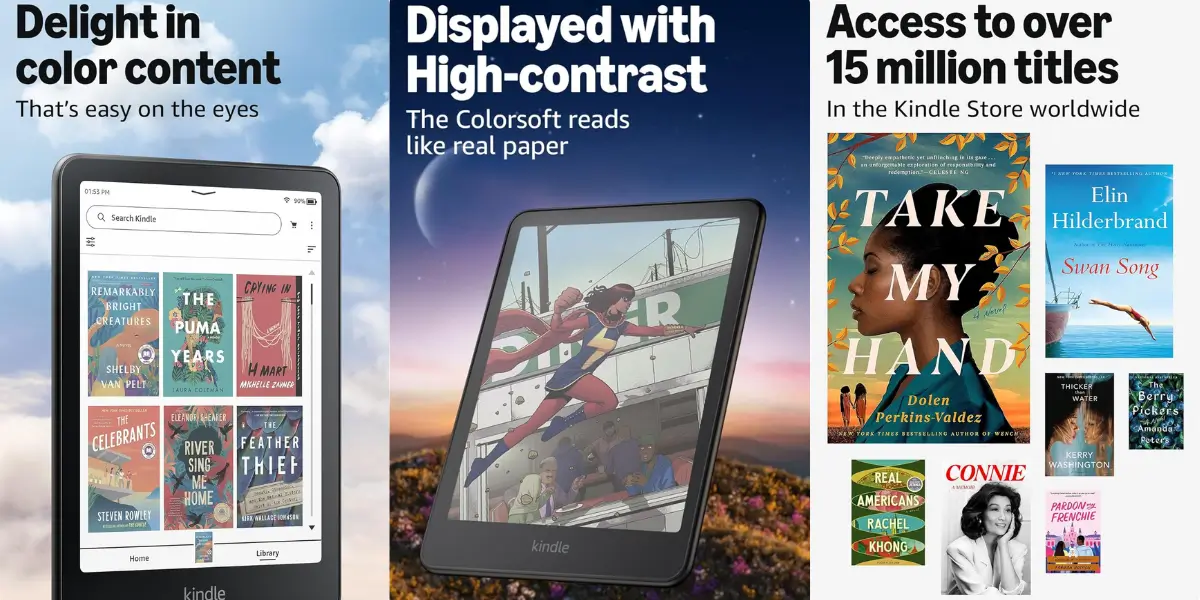 Amazon Kindle Colorsoft Signature Edition Color E-Reader