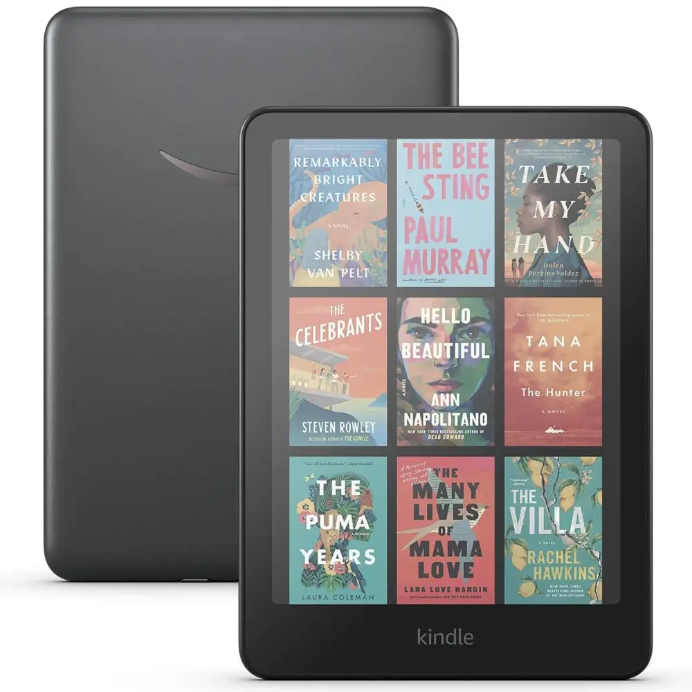 Amazon Kindle Colorsoft Signature Edition in Metallic Black