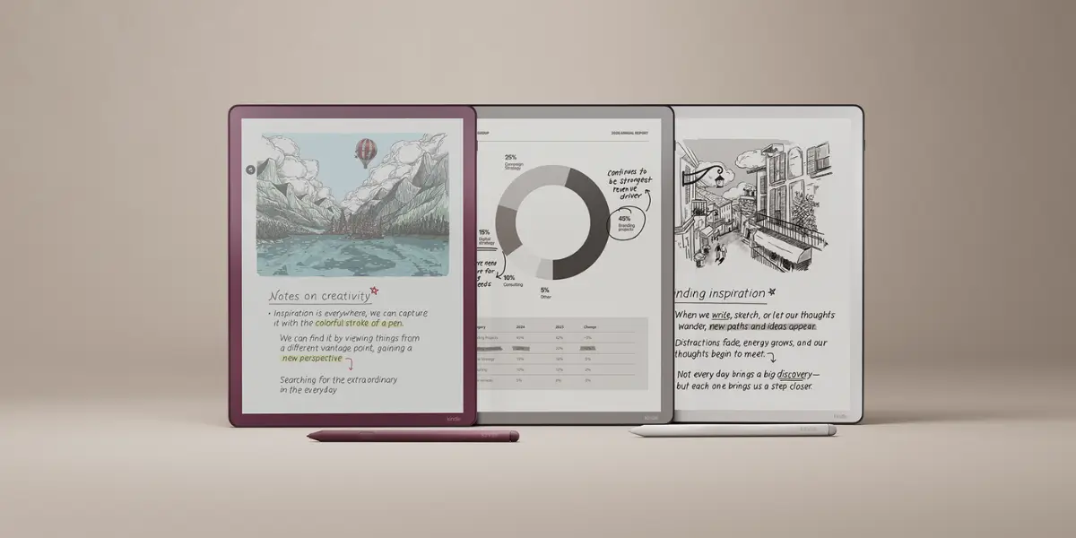 Amazon Kindle Scribe 3rd Gen E-Reader with Premium Pen