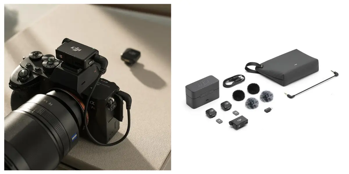 DJI Mic Mini 2 Wireless Microphone with Charging Case