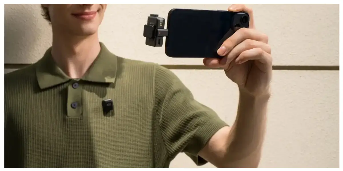 DJI Mic Mini Lightning Adapter for iPhone Recording