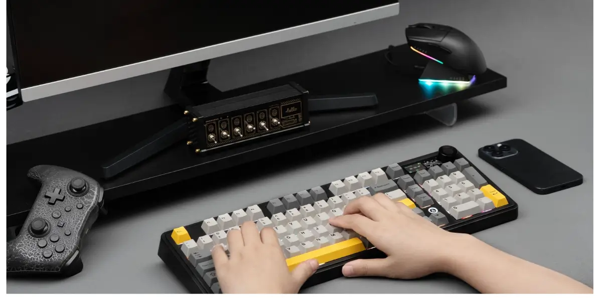 Ajazz AK980 Red Switch Hot-Swap Mechanical Keyboard