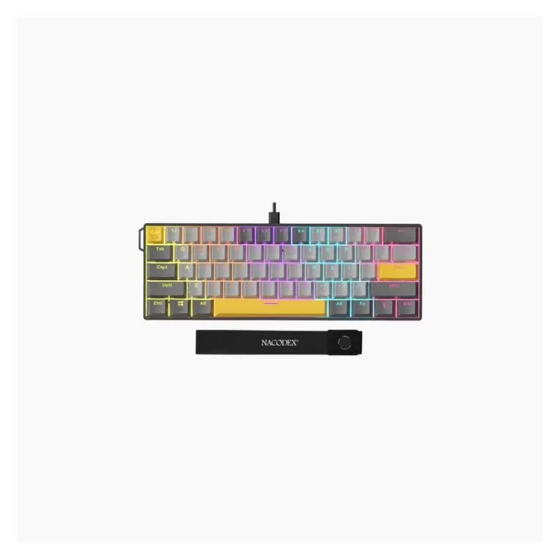AJAZZ NK61 60% wired mechanical gaming keyboard in Obsidian Black AJAZZ NK61 60% wired mechanical gaming keyboard in Obsidian Black