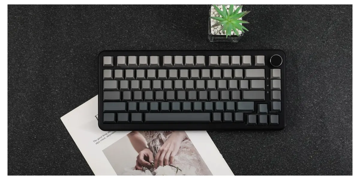 Ajazz AK820 Max Plus 75% Tri-Mode Mechanical Keyboard - image 2