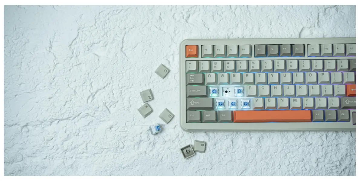 Ajazz AK820 Max Plus 75% Tri-Mode Mechanical Keyboard