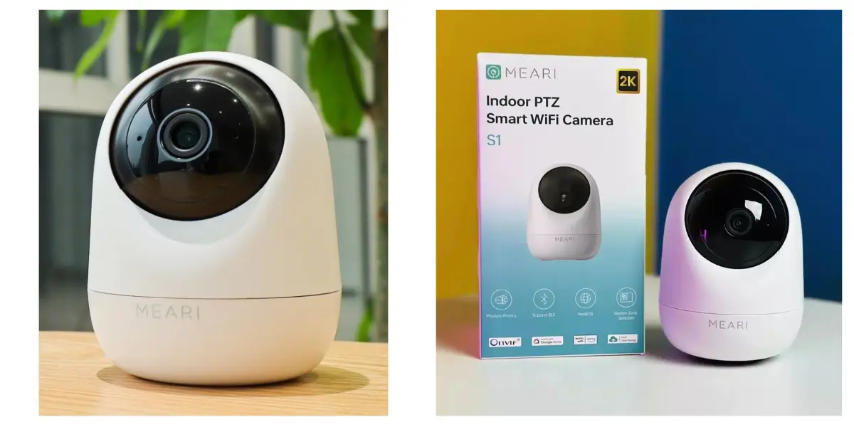 Meari S1 Indoor PTZ Smart WiFi Camera with Night Vision