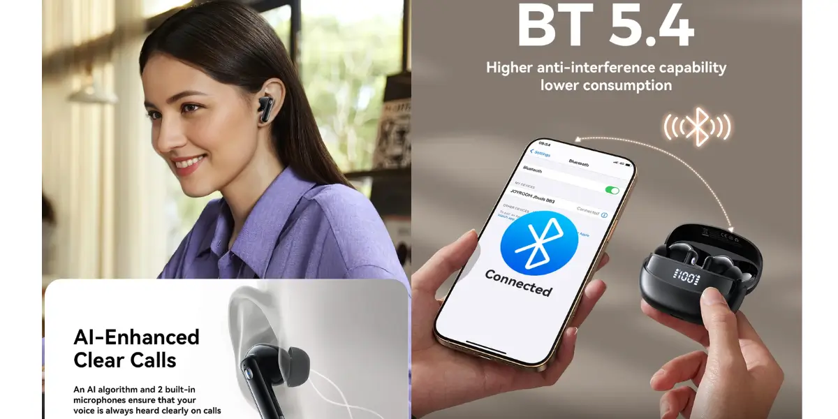 Joyroom JR-BB3 True Wireless Bluetooth Earbuds ENC