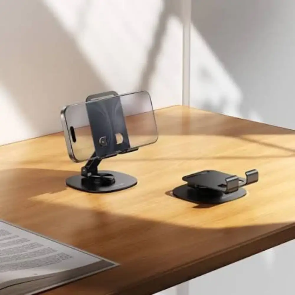 Borofone BH138 desktop stand 360° angle adjustment feature
