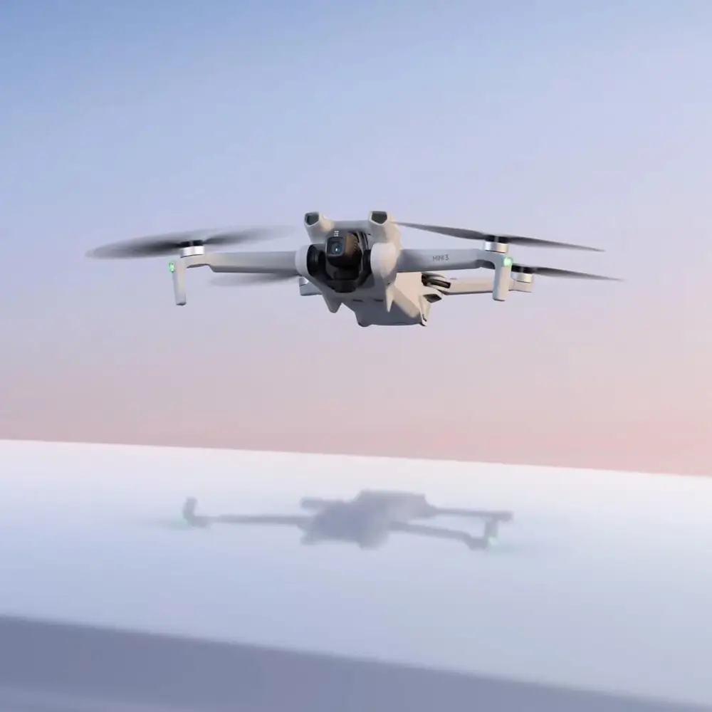 DJI Mini 3 foldable drone with camera gimbal