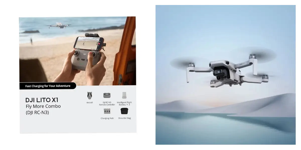 DJI Lito 1 Lightweight 4K Drone with 36-Min Flight Time
