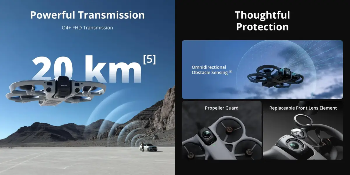 DJI Avata 360 FPV Drone with 8K 360° Camera - image 2