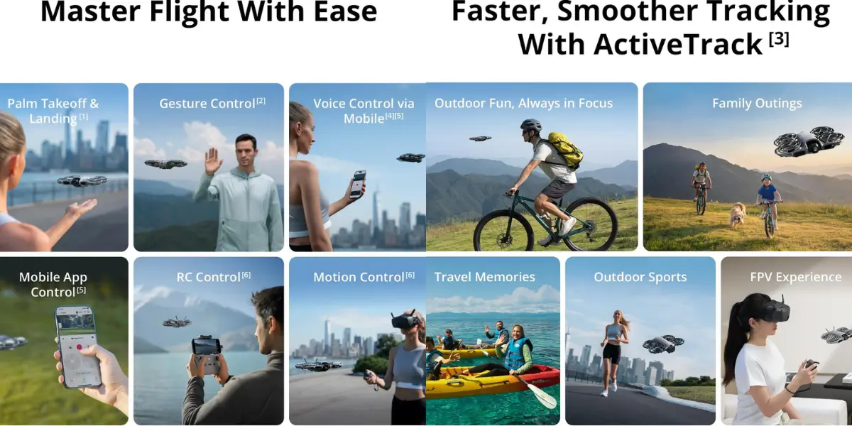 DJI Neo 2 Palm Takeoff Selfie Drone with 4K Camera - image 2