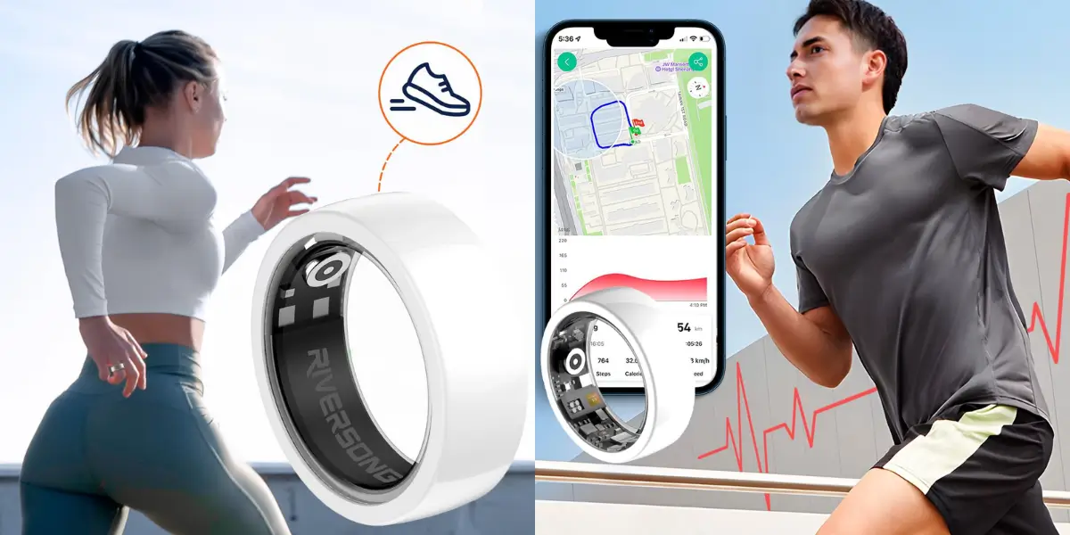 Riversong Smart Ring with 24/7 Heart Rate Monitor - image 2