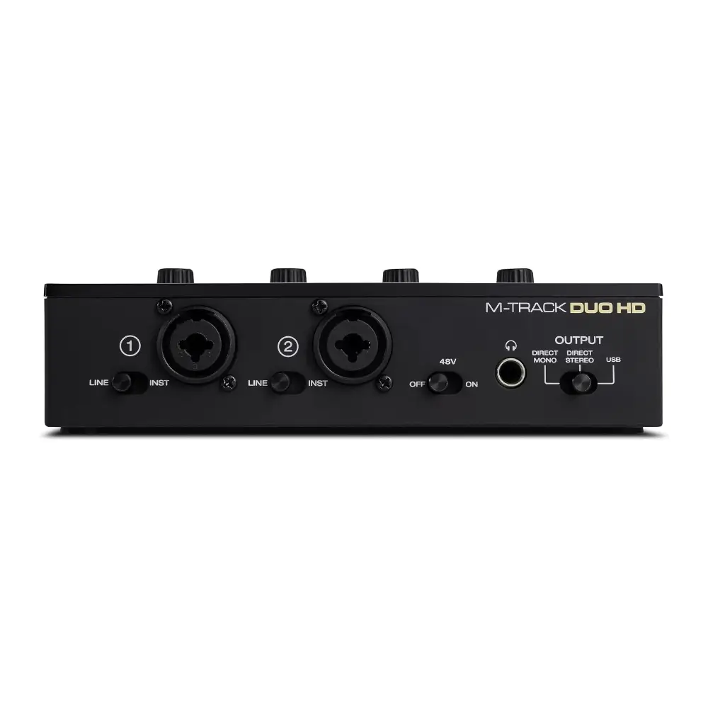 M-Audio M-Track Duo HD audio interface front view