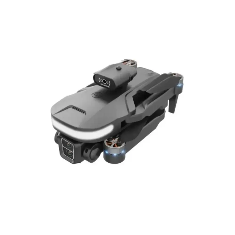 U6 5K triple camera foldable drone hovering above water U6 5K triple camera foldable drone hovering above water
