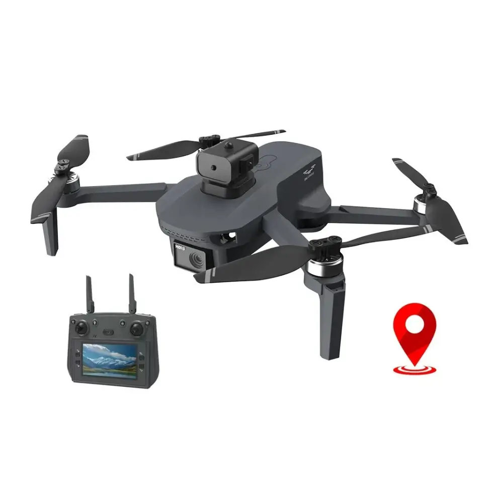 Close-up of DK W7 GPS drone 4K HD camera lens Close-up of DK W7 GPS drone 4K HD camera lens