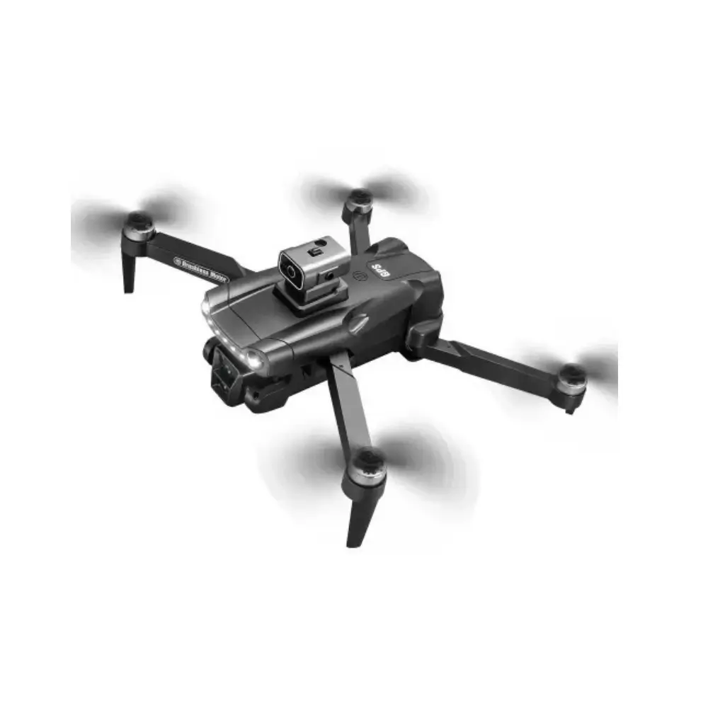Close-up of V198 Max drone's integrated 8K camera Close-up of V198 Max drone's integrated 8K camera