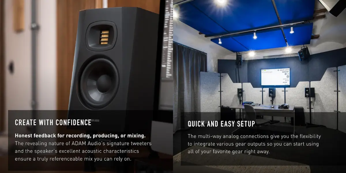 ADAM Audio T5V Powered Studio Monitor Speaker - image 2
