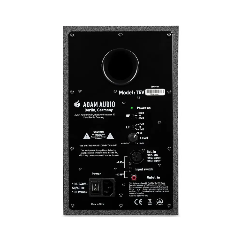 ADAM Audio T5V U-ART tweeter close-up detail