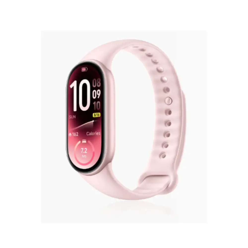 Close-up of Xiaomi Smart Band 11 slim aluminum frame