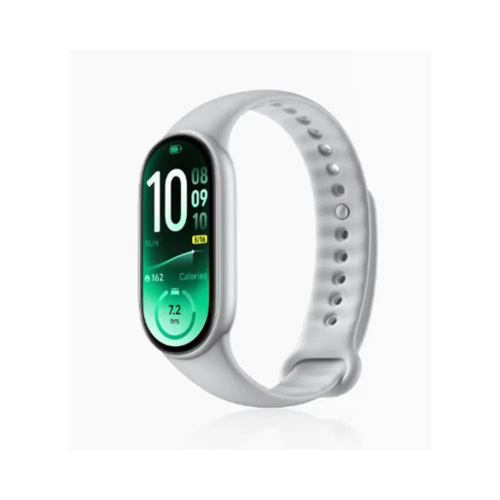 Xiaomi Smart Band 11 AMOLED display showing heart rate