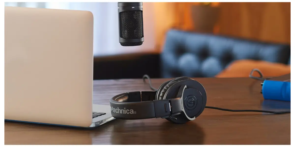 Audio-Technica ATH-M20x Professional Studio Monitor Headphones - image 2